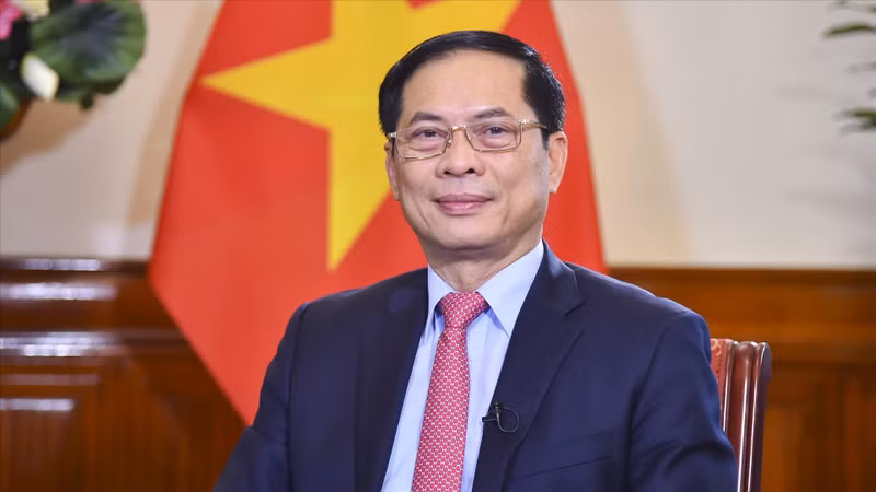 越南外交部长裴青山。