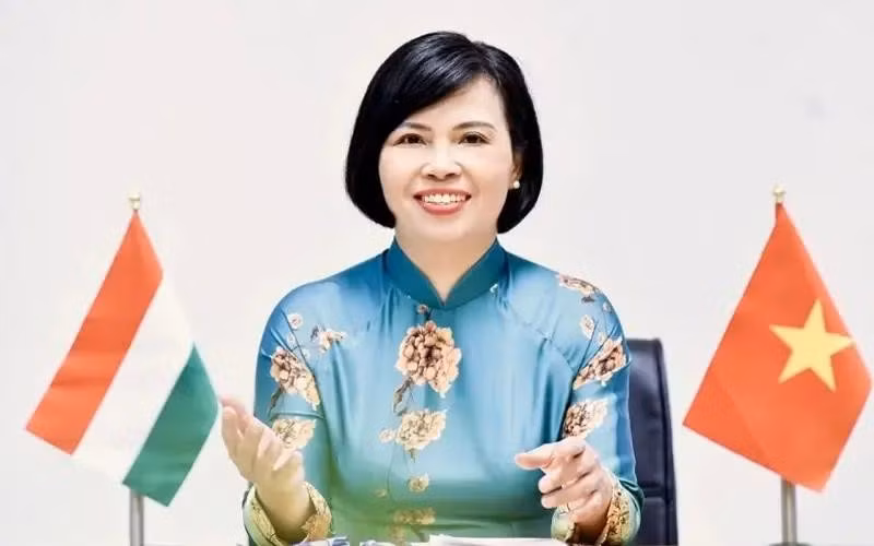 越南驻克罗地亚大使阮氏碧草。
