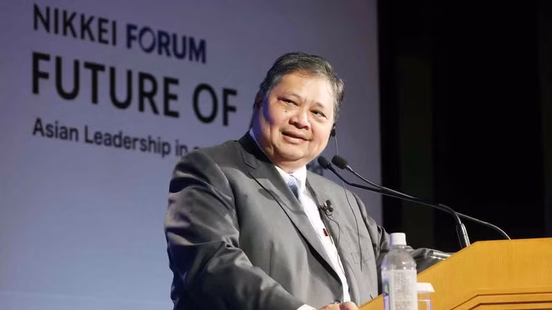印度尼西亚经济统筹部长艾尔朗加·哈塔托。