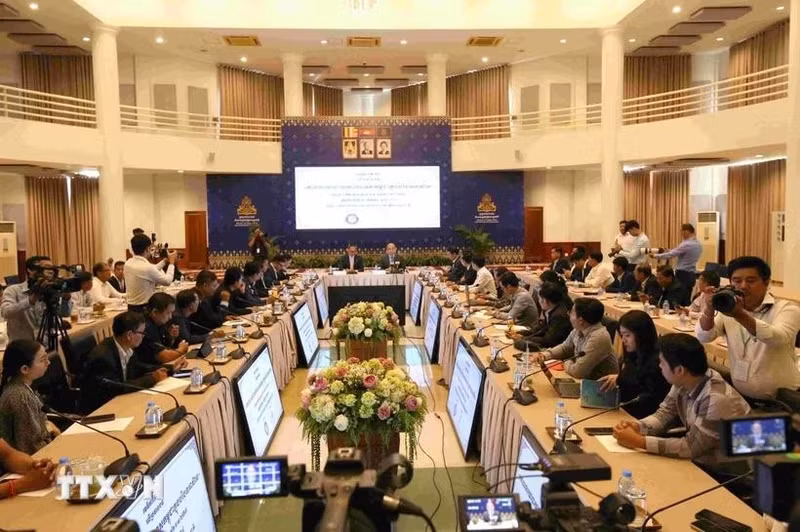 会议场景。（图片来源：越通社）