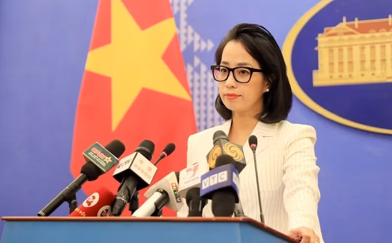 越南外交部发言人范秋姮。