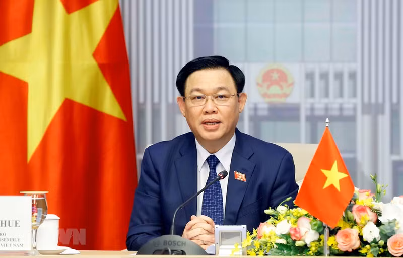 越南国会主席王廷惠。（图片来源：越通社）