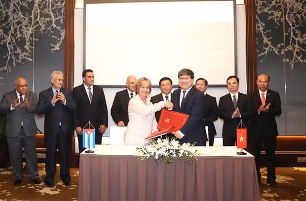 签字仪式。
