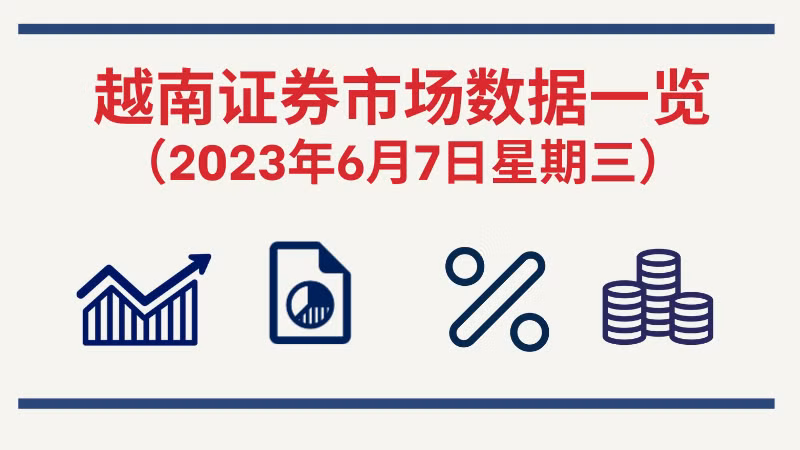 2023年6月7日越南证券市场数据一览【图表新闻】