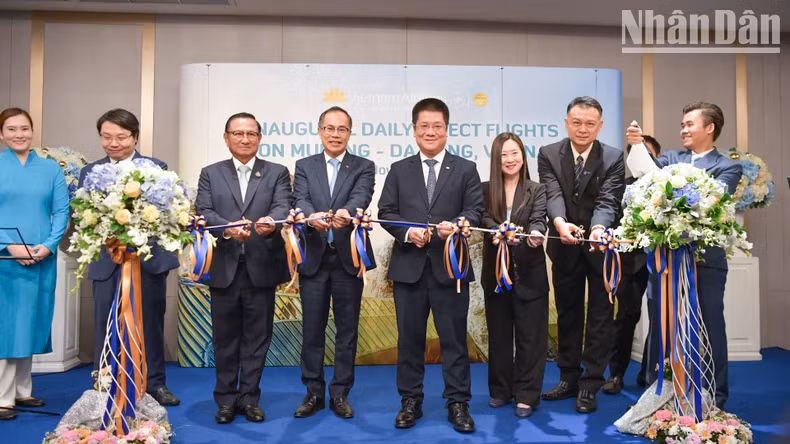 越航正式开通泰国曼谷至越南岘港的直达航线。