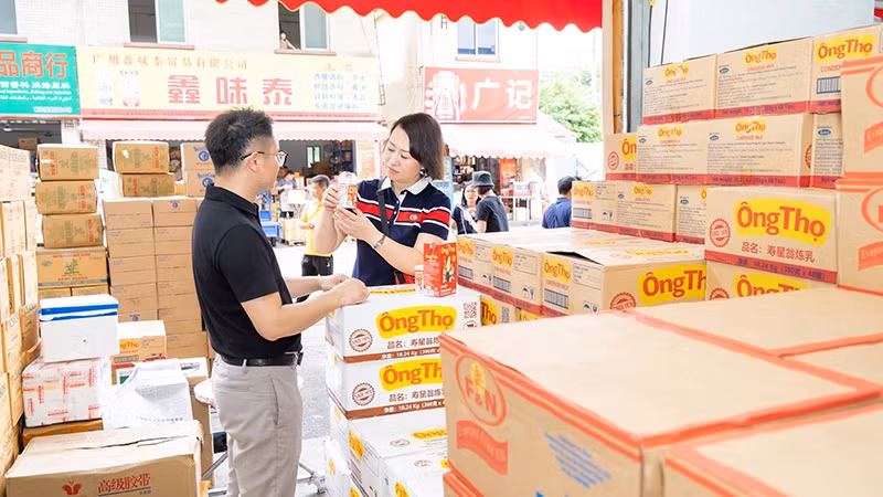 翁寿炼乳颇受中国消费者青睐。