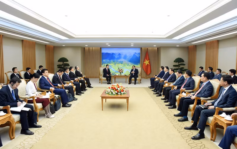 会见场景。