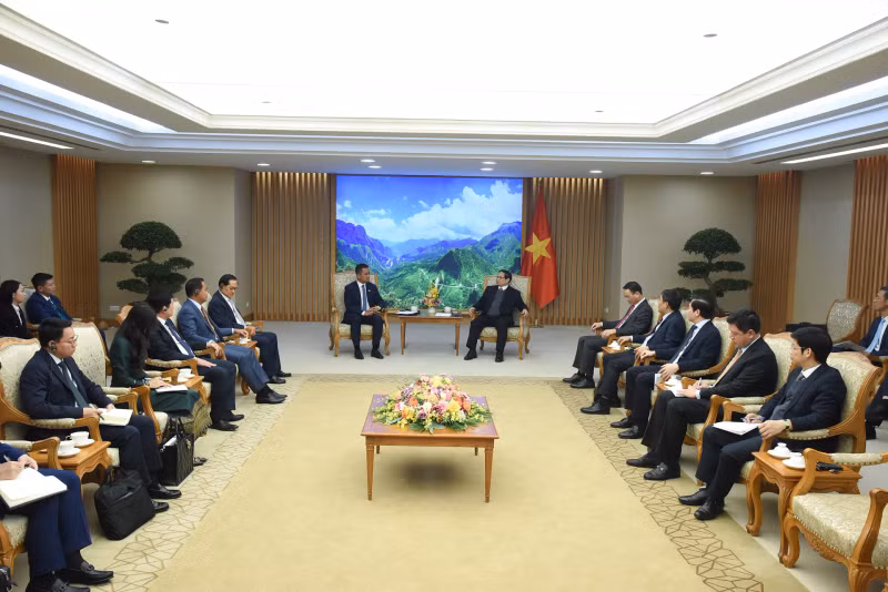 会见场景。