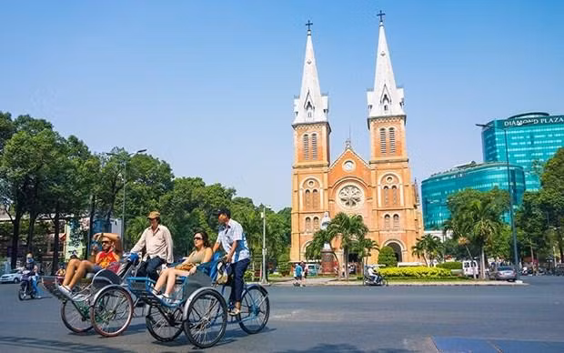 胡志明市拥有促进区域旅游联动发展的一大优势。（图片来源：劳动报）