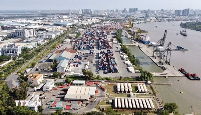 胡志明市将有望成为一个东南亚无可匹敌的超级都市。(图片来源:越通社) 胡志明市将有望成为一个东南亚无可匹敌的超级都市。(图片来源:越通社)