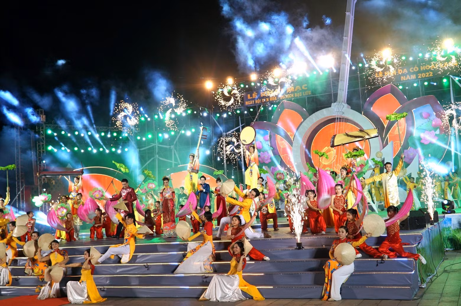 2022年薄辽文化旅游暨夜鼓怀郎节开幕式。 2022年薄辽文化旅游暨夜鼓怀郎节开幕式。