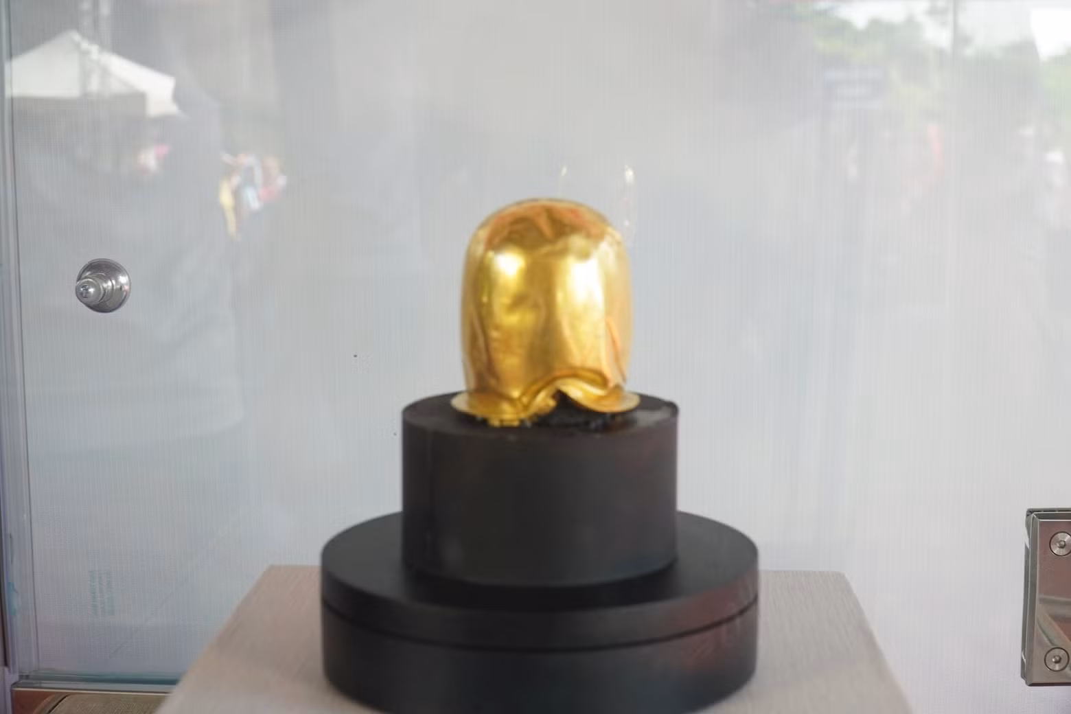国家宝物黄金林伽。 国家宝物黄金林伽。
