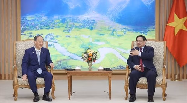 会见场景。