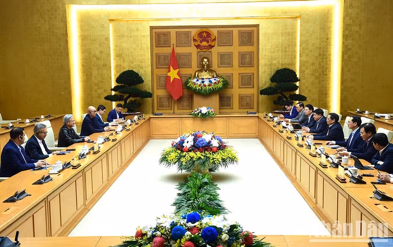 会见场景。