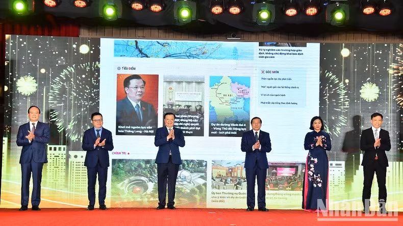 值此之际，《新河内报网》新界面正式问世。