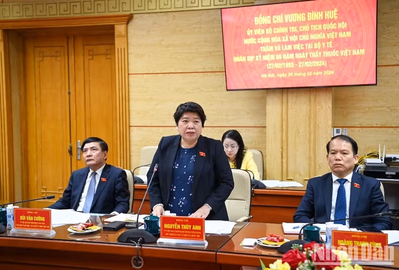 国会社会委员会主任阮翠英。