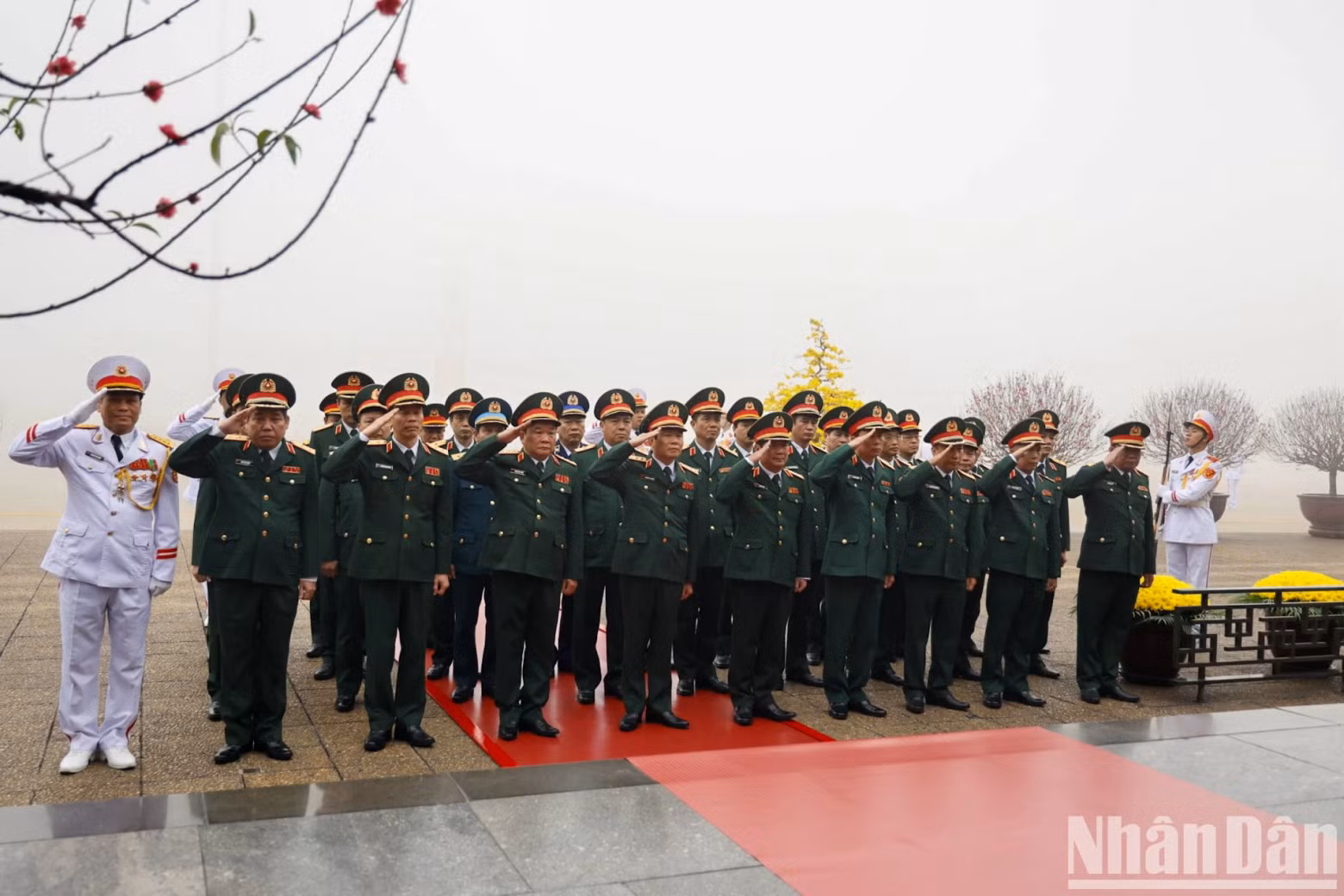 越共中央军委代表团。