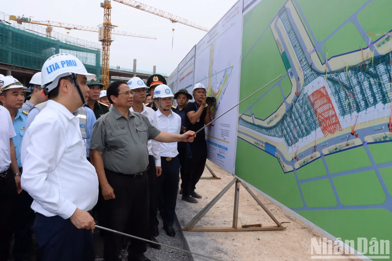 范明正总理要求加快隆城机场项目施工进度。