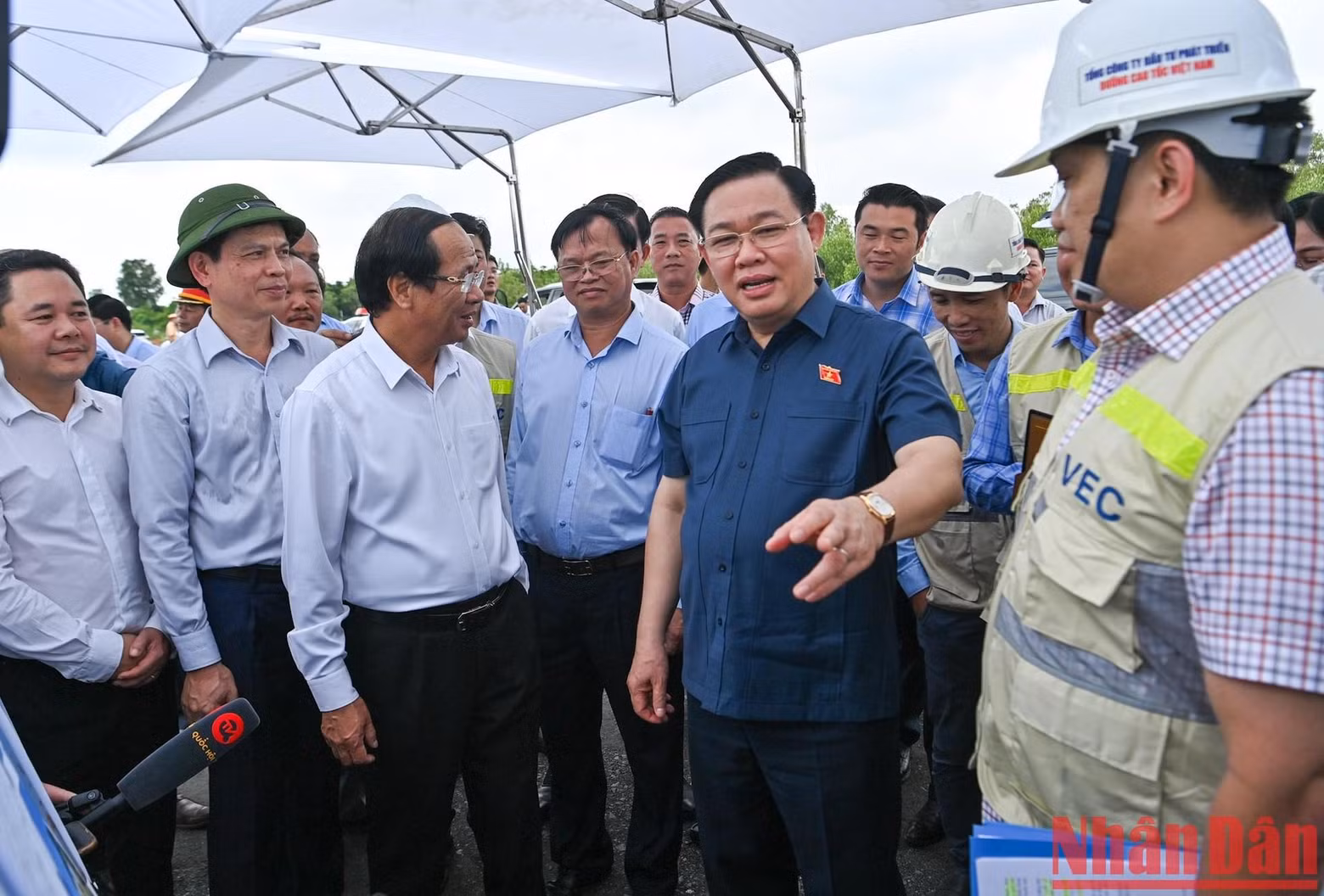 国会主席王廷惠检查槟力—隆城高速公路国家重点项目。