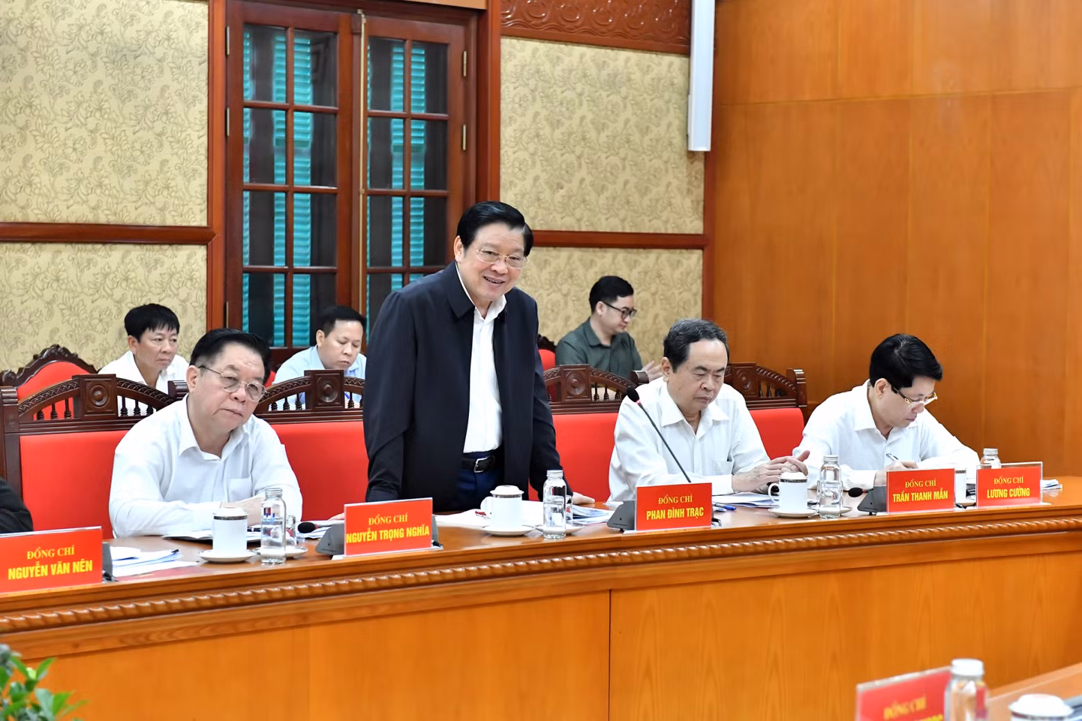 苏林总书记主持召开总结第18-NQ/TW号决议的中央指导委员会第三次会议【组图】 ảnh 7