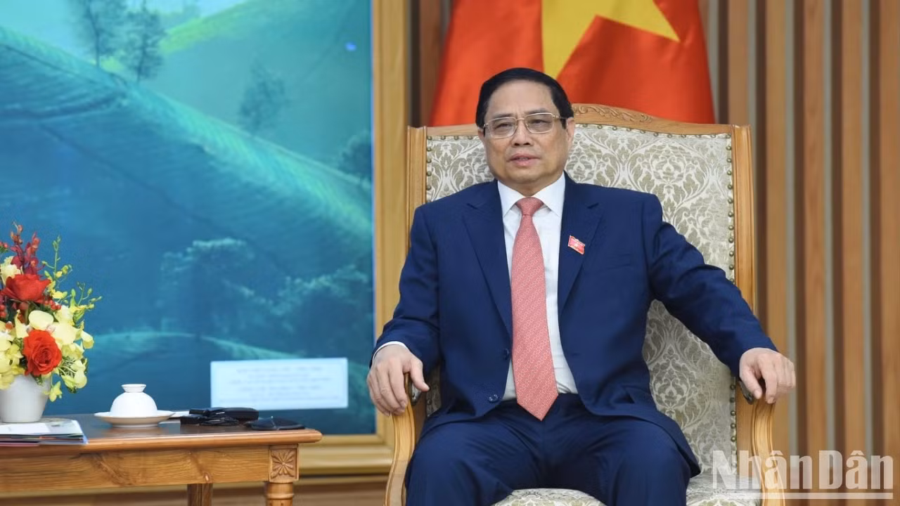 越南政府总理范明正。