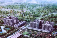 兴安省保障性住房项目的整体效果图。（图片来源：越通社）