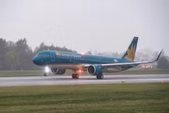 越南航空总公司飞机。