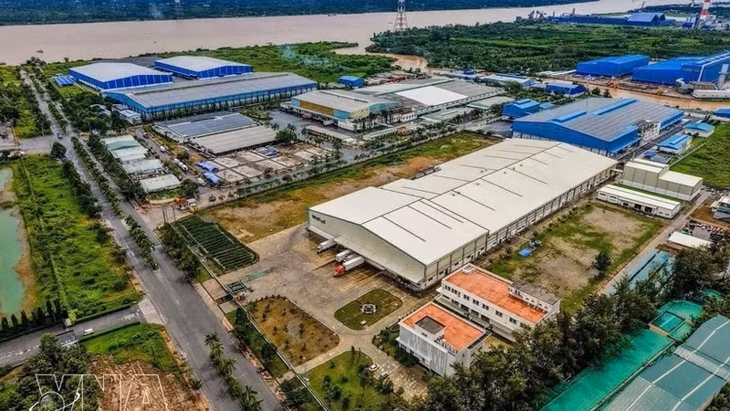 位于芹苴市南后江工业区的WestFood后江股份公司工厂。（图片来源：越通社）