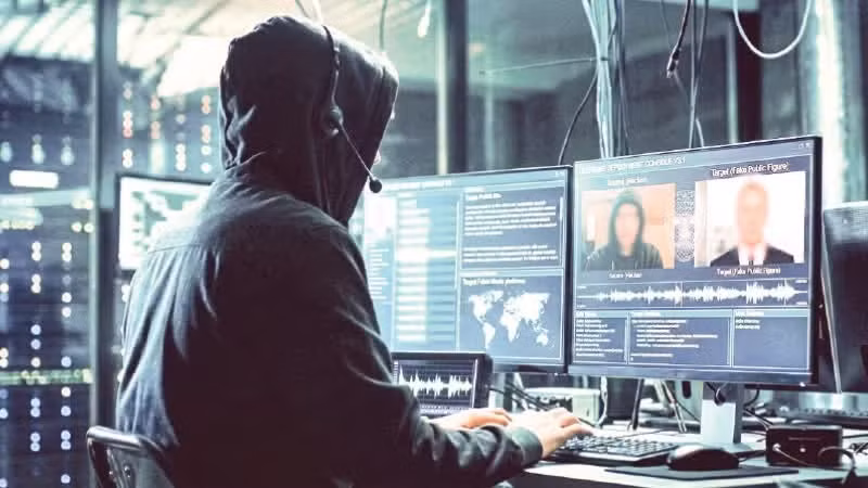网络犯罪利用深度伪造（Deepfake）技术进行诈骗。