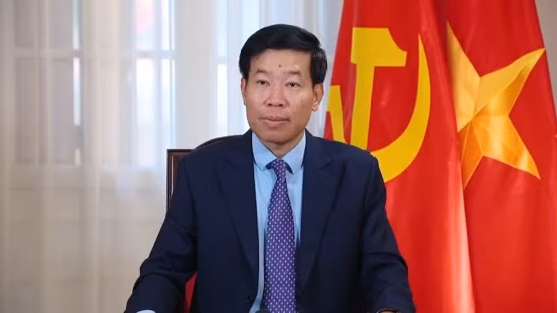 越共中央委员、外交部党委副书记、外交部副部长阮孟强。（图片来源：越南外交部）