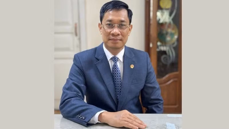 越南驻蒙古国大使阮俊青。（越南驻蒙古国大使馆供图）