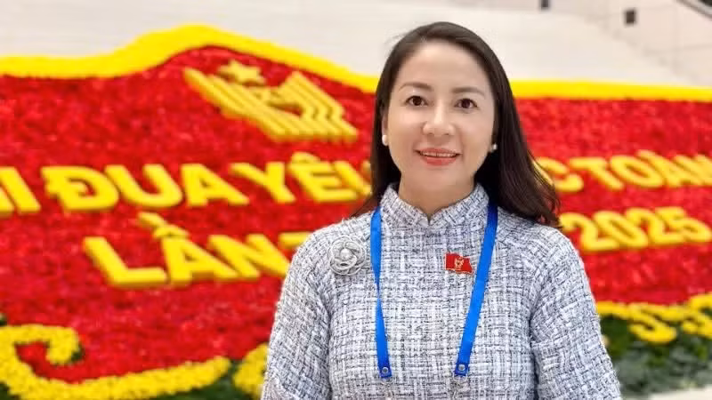 旅新越南人联络委员会主任谢垂莲。