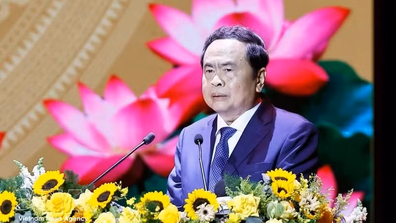 越南国会主席陈青敏。（图片来源：越通社）