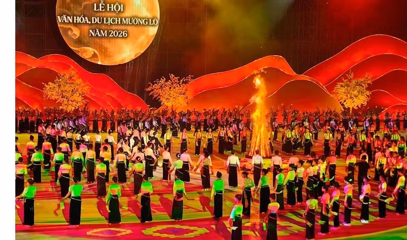 2026年芒炉文化旅游节热闹开场。（青山 摄）