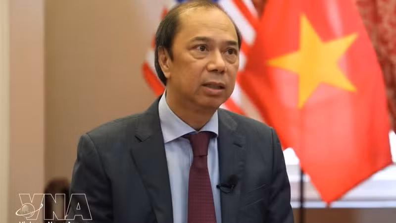 越南驻美国大使阮国勇。（图片来源：越通社）