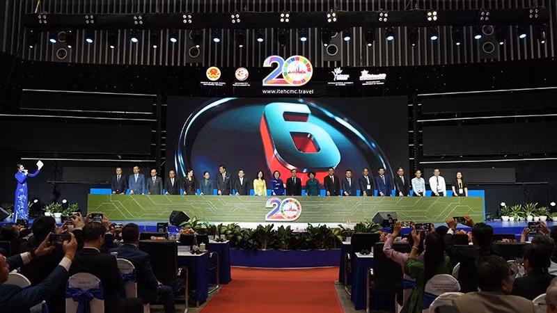2026年第20届胡志明市国际旅游博览会在西贡会展中心拉开帷幕。（图片来源：组委会）