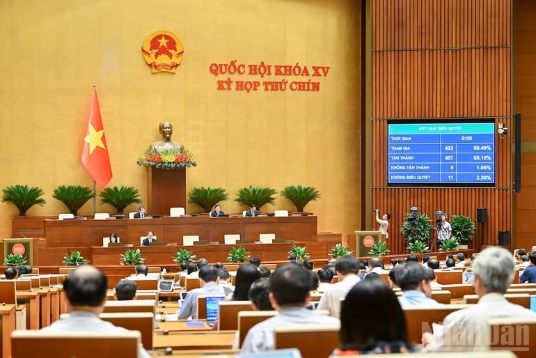 国会通过关于试行由人民检察院提起民事诉讼，保护弱势群体民事权利或公共利益的决议。（维灵 摄）