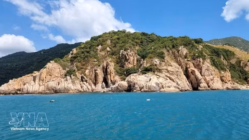 芽庄旅游的魅力在于其海湾的秀美风光。（图片来源：越通社）