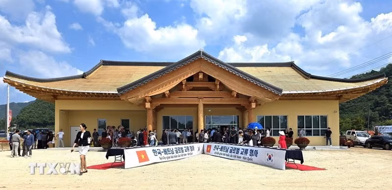 韩国地方政府推进“越南村”建设项目。（图片来源：越通社）