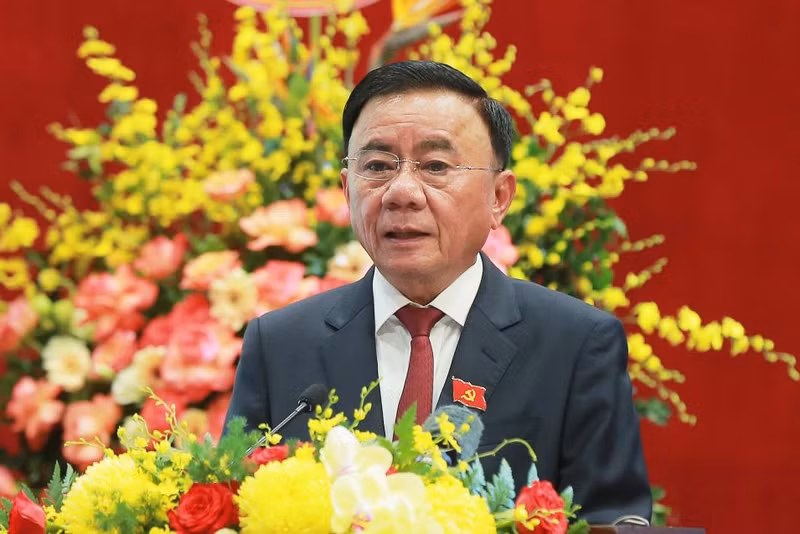 越共中央书记处常务书记陈锦秀。