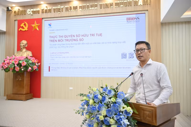越南知识产权协会（VIPA）代表强调，文化产业唯有在创意价值不仅得以创造，还能进行许可、投资、流通并获得有效保护的情况下，方能实现可持续发展。