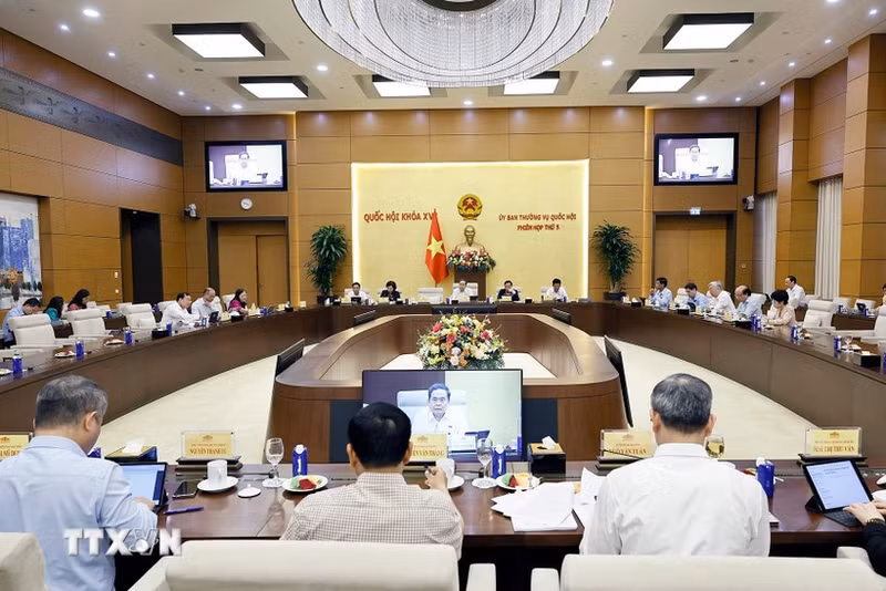 会议场景。（图片来源：越通社）