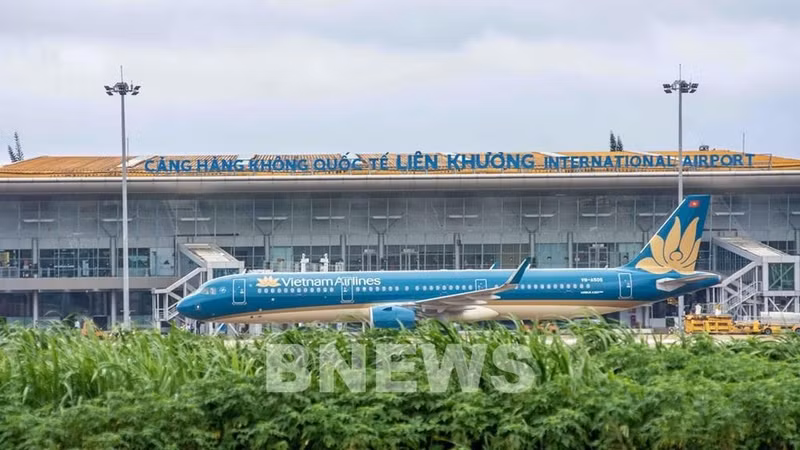 莲姜国际机场。（图片来源：bnews.vn）
